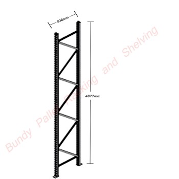 4877mm High Pallet Racking Frame