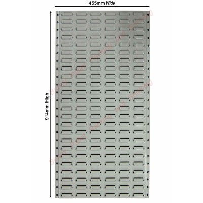 Louver Panel (Flat Type) 914mm High x 455mm Wide