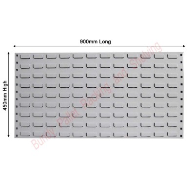 Louver Panel (ROLLED TYPE - Edges are Bent Over) 900mm Wide x 450mm High