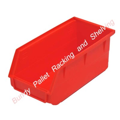 Plastic Small Parts Bin - Red