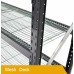 Longspan Shelving 2000mm High x 460mm Deep (1200mm Beams) ChipBoard Shelves