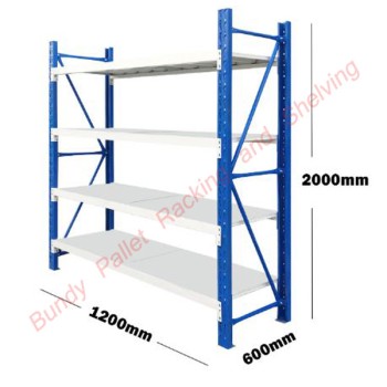 Metal Shelving 2000mm High x 1200mm Wide x 600mm Deep