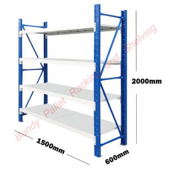 Metal Shelving 2000mm High x 1500mm Wide x 600mm Deep